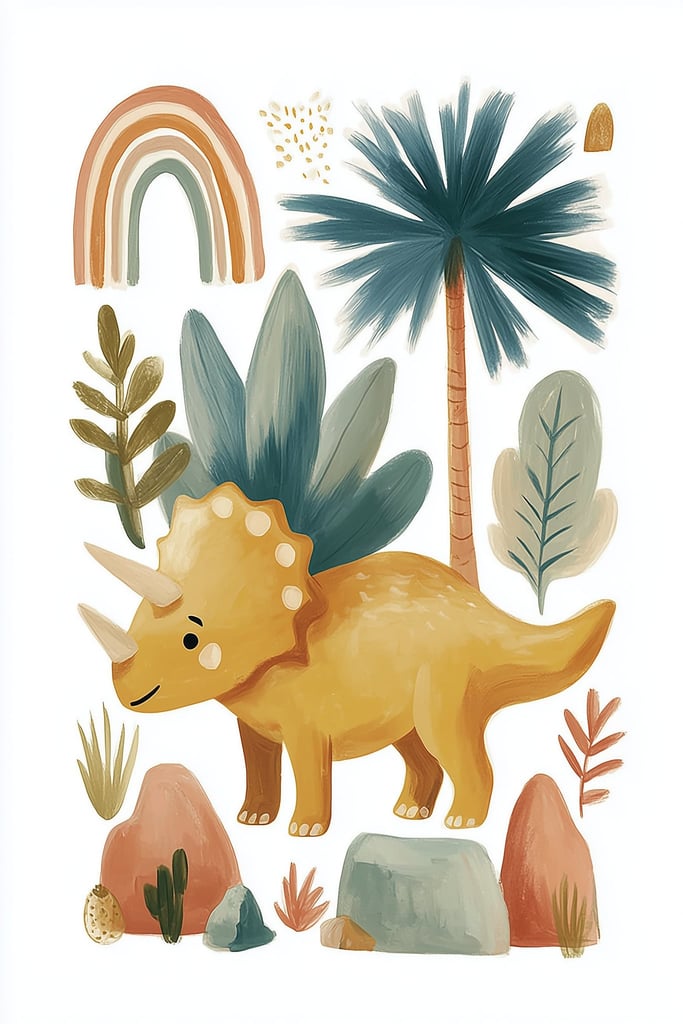 Dino's Secret Garden by Melissa King