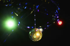 Engin Akyurt - A vibrant disco ball reflecting multicolored lights in a lively club setting, perfect for party themes.