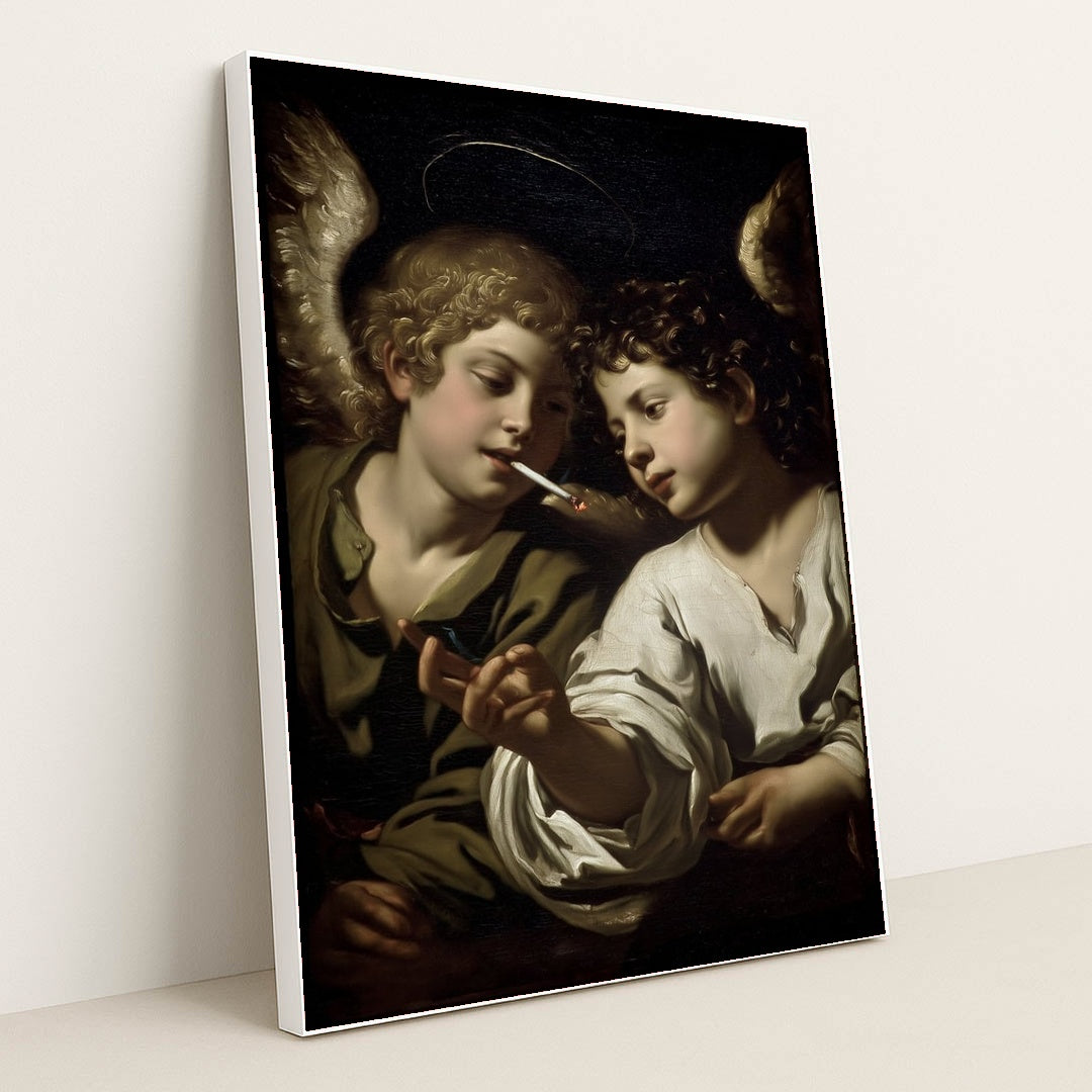 Divine Mischief by Palimpsest - White Frame Stretchiez
