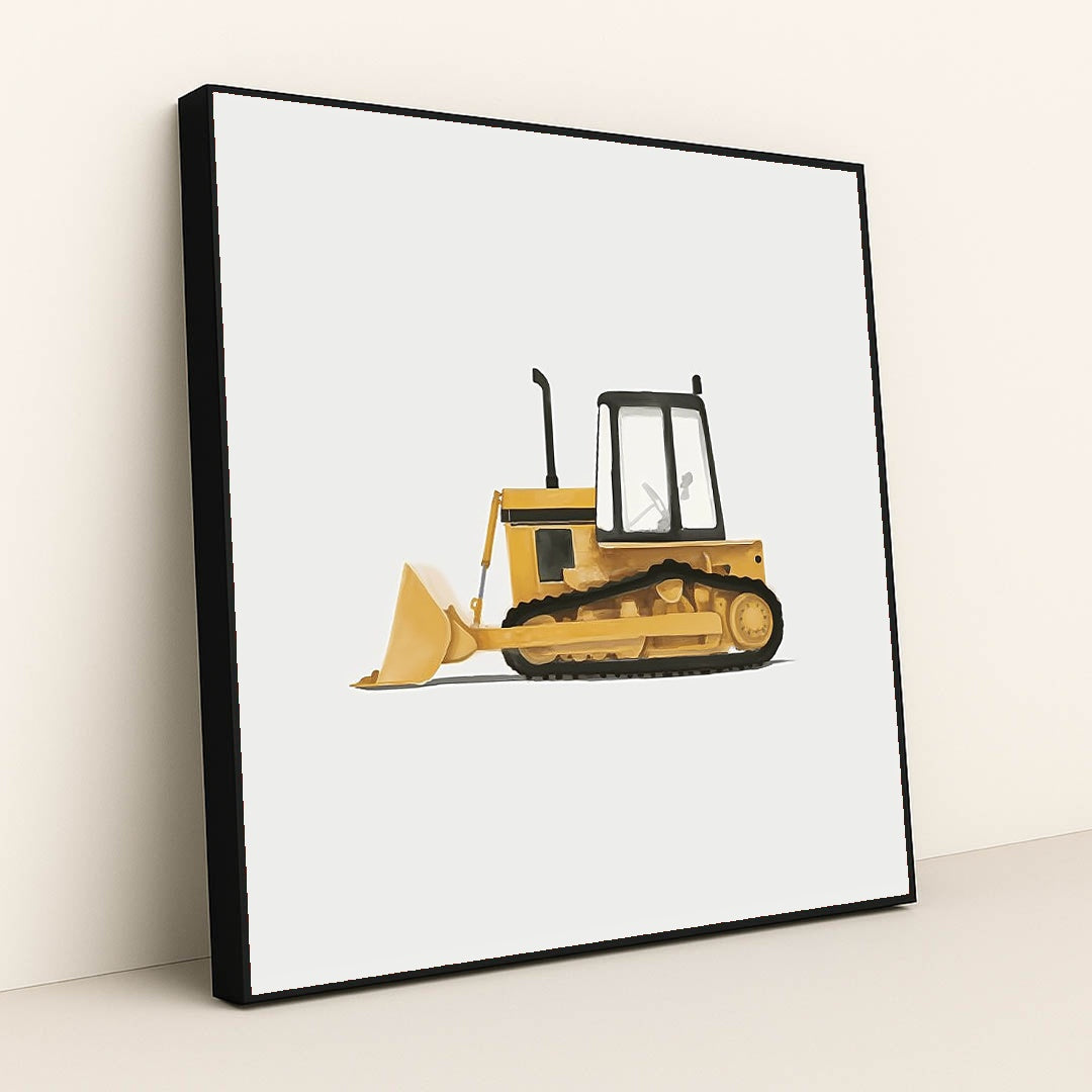 Dozer's Day by Melissa King - Black Frame Stretchiez