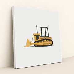 Dozer's Day by Melissa King - White Frame Stretchiez