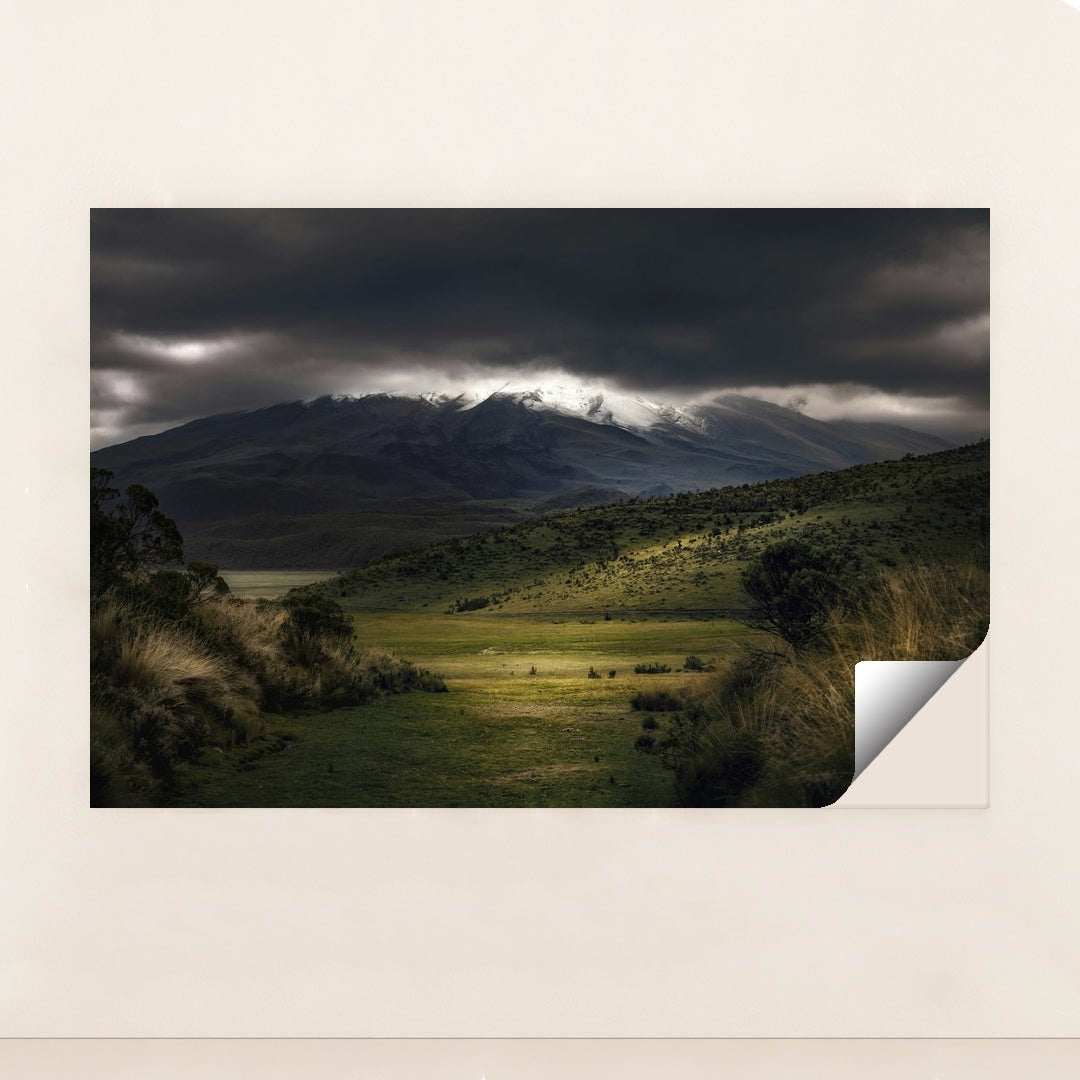 Dramatic Mountain Landscape by Simon Berger - Peeliez