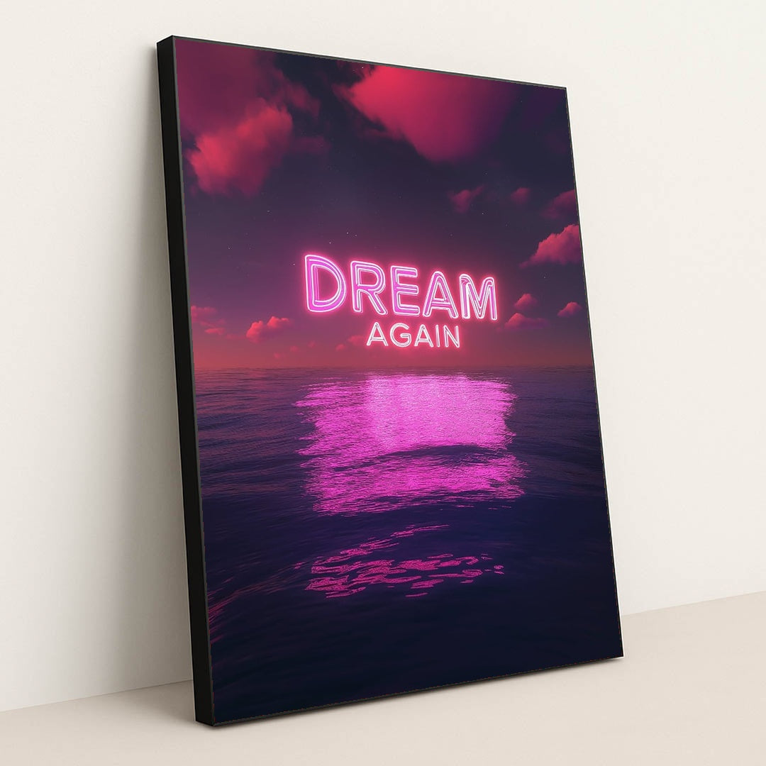 Dream Again by Calvin Grant - Black Frame Stretchiez