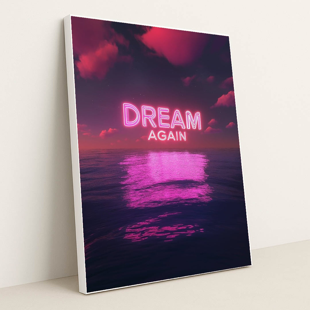 Dream Again by Calvin Grant - White Frame Stretchiez