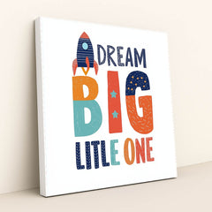 Dream Big by Melissa King - White Frame Stretchiez