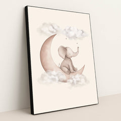 Dreaming on the Dusty Moon by Melissa King - Black Frame Stretchiez