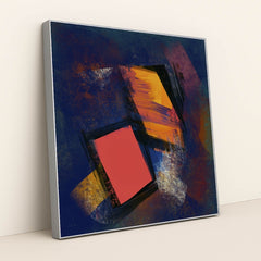 Dynamic Acrylic Artwork by Steve Johnson - Silver Frame Stretchiez