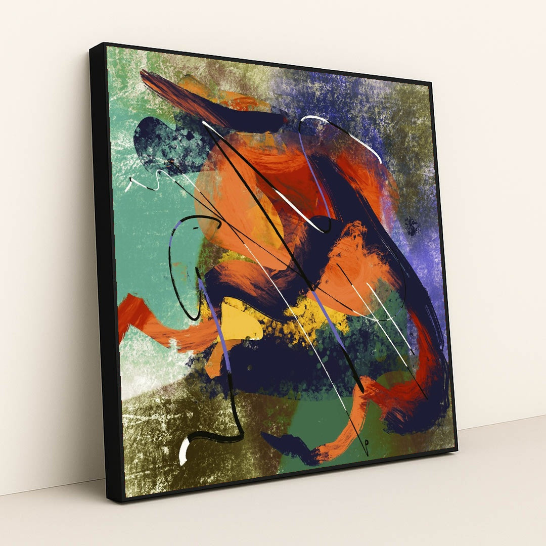 Dynamic Color by Steve Johnson - Black Frame Stretchiez