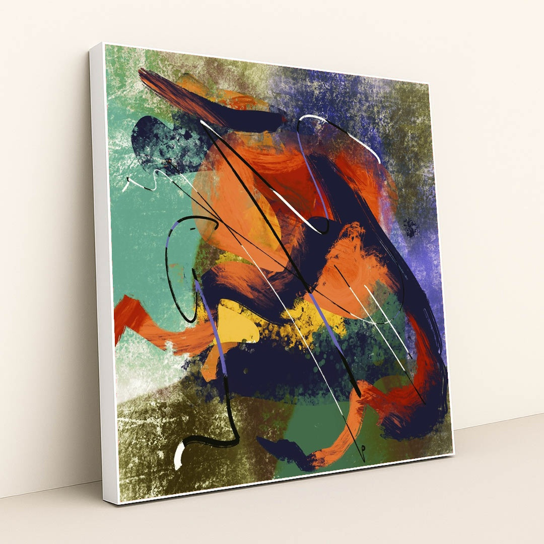 Dynamic Color by Steve Johnson - White Frame Stretchiez