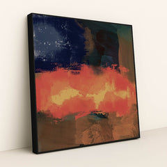 Dynamic Bold Color in Red and Blue Tones by Steve Johnson - Black Frame Stretchiez