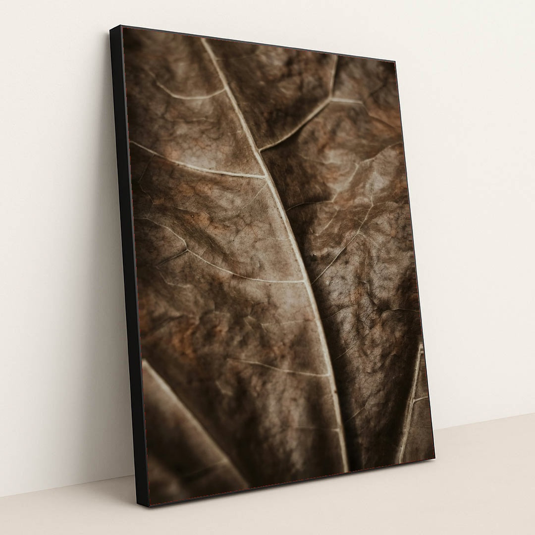 Earthen Veins by Valeriia Miller - Black Frame Stretchiez