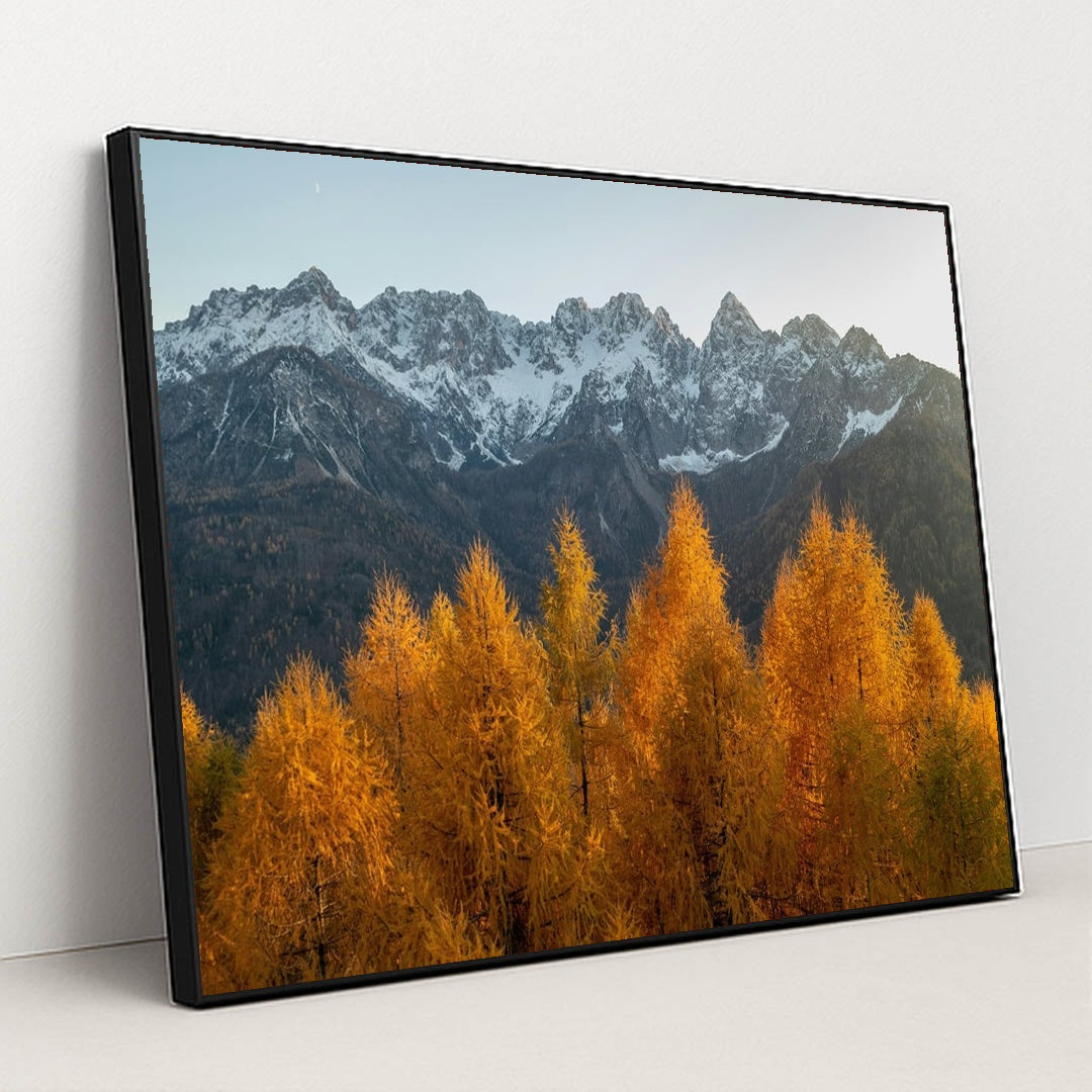 Edge of Seasons by Ales Krivec - Black Frame Stretchiez