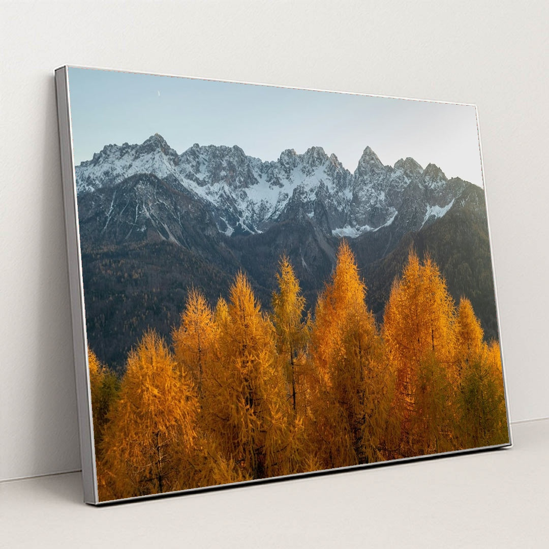 Edge of Seasons by Ales Krivec - Silver Frame Stretchiez