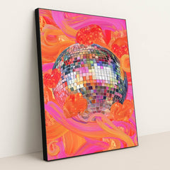 Electric Swirls by Riot & Bloom - Black Frame Stretchiez