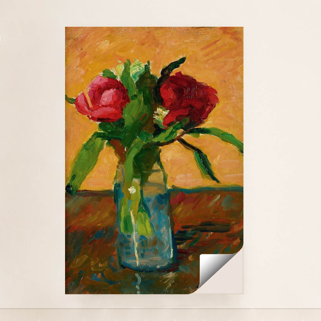 Pivoines Dans Un Vase De Verre And Paris, Rue Monge by Albert Marquet - Peeliez