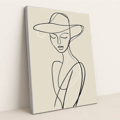 Elegant Silhouette by Tyler Jacobs - Silver Frame Stretchiez