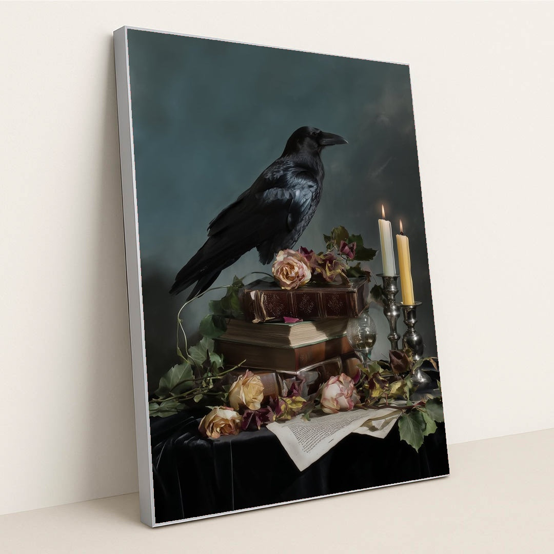 Elegy of Ash and Ink by Seven Akins - Silver Frame Stretchiez