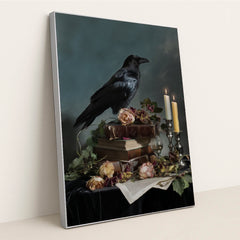 Elegy of Ash and Ink by Seven Akins - Silver Frame Stretchiez