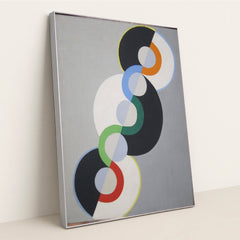 Endless_Rhythm by Robert Delaunay - Silver Frame Stretchiez