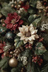 Evergreen, Berry, and Bauble by Jessica A