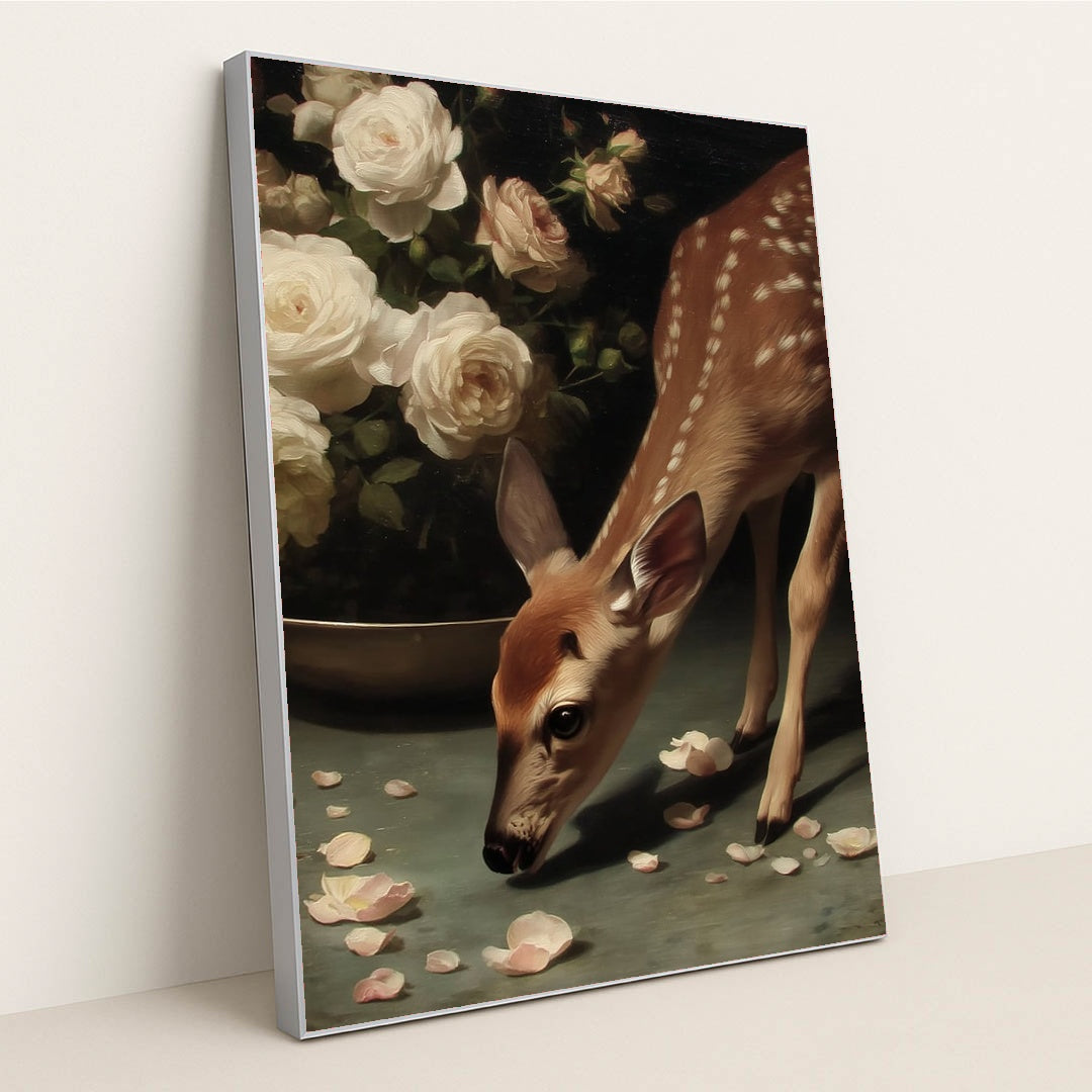 Fawn and the Rose by Seven Akins - Silver Frame Stretchiez