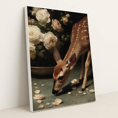 Fawn and the Rose by Seven Akins - White Frame Stretchiez