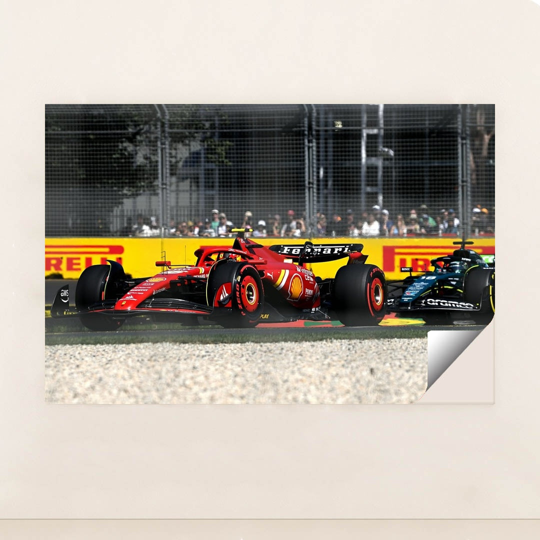 Ferrari F1 in Pursuit by Ken So - Peeliez