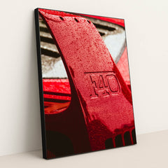 Ferrari F40 Wing by Drew Stock - Black Frame Stretchiez