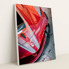 Ferrari Frontline by George Bale - White Frame Stretchiez