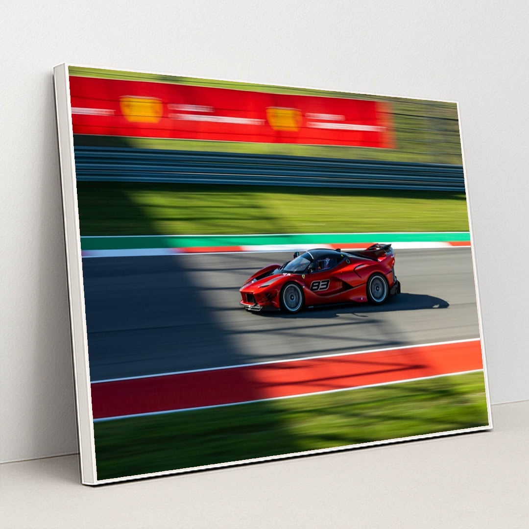 Ferrari FXX-K Evo Racing by Wes Tindel - White Frame Stretchiez