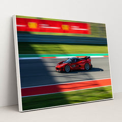 Ferrari FXX-K Evo Racing by Wes Tindel - White Frame Stretchiez