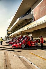 Ferrari FXX-Ks at the Track by Wes Tindel