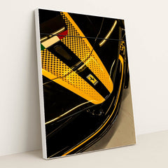 Ferrari Nose Detail by Wes Tindel - White Frame Stretchiez