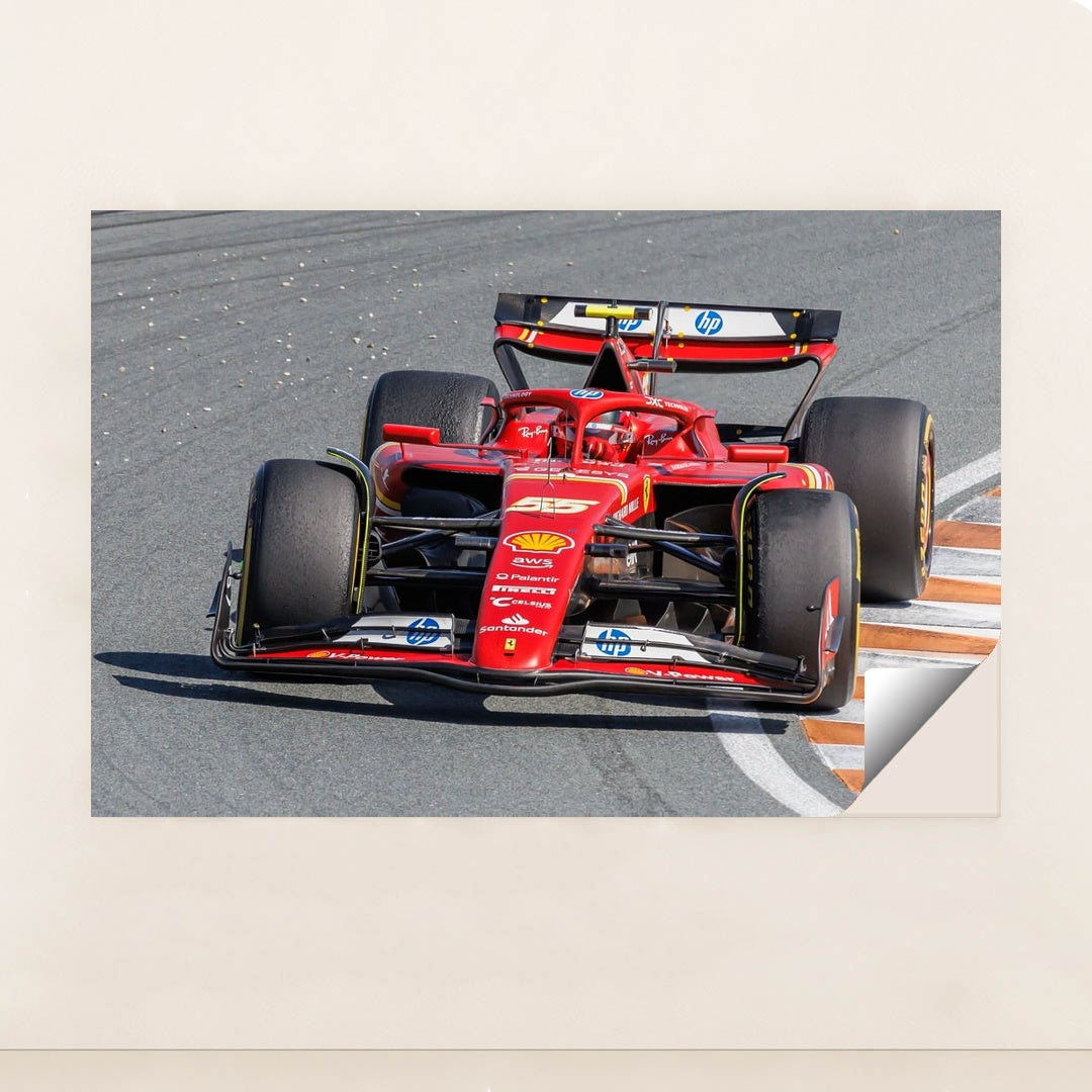Ferrari SF-24 on the Kerbs by Steffen Prößdorf - Peeliez