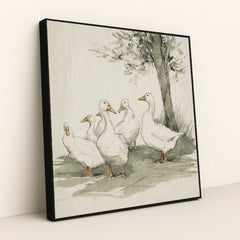 Five Under the Shade by Melissa King - Black Frame Stretchiez