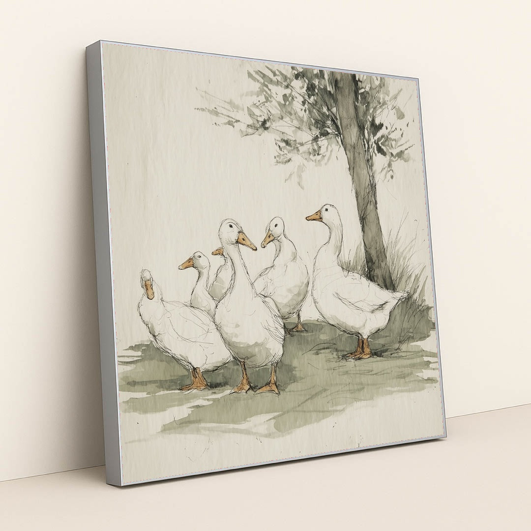 Five Under the Shade by Melissa King - Silver Frame Stretchiez