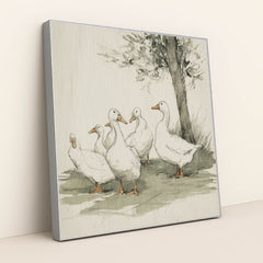 Five Under the Shade by Melissa King - Silver Frame Stretchiez