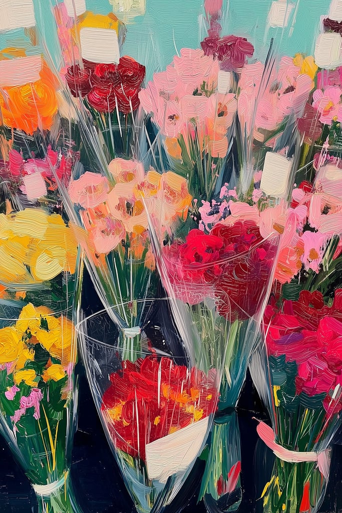 Floral Array by Lila Thorne
