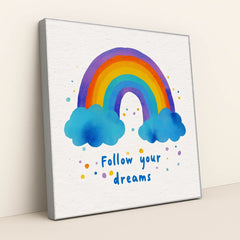 Follow Your Dreams by Melissa King - Silver Frame Stretchiez