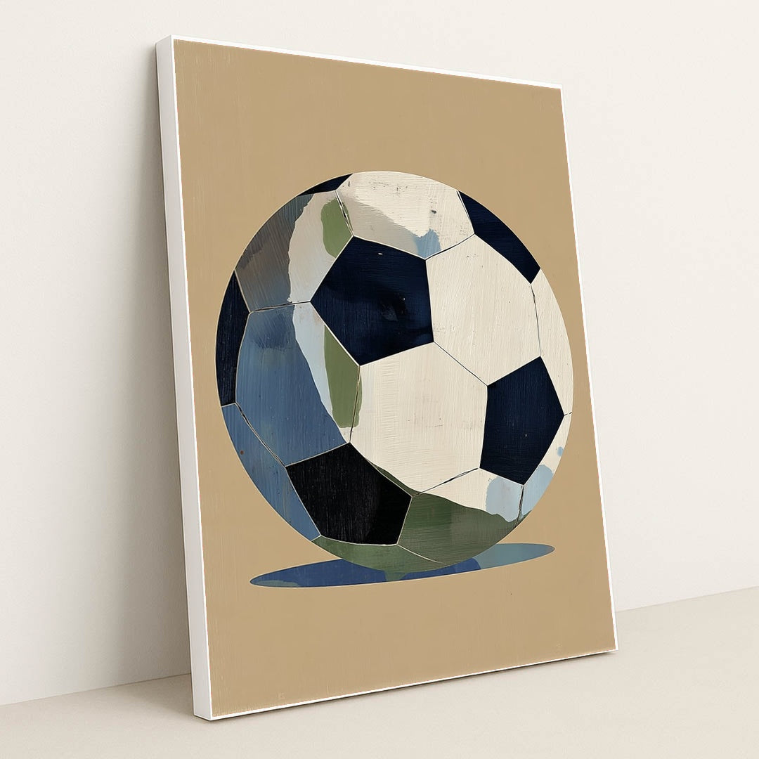 Footy Fun by Melissa King - White Frame Stretchiez