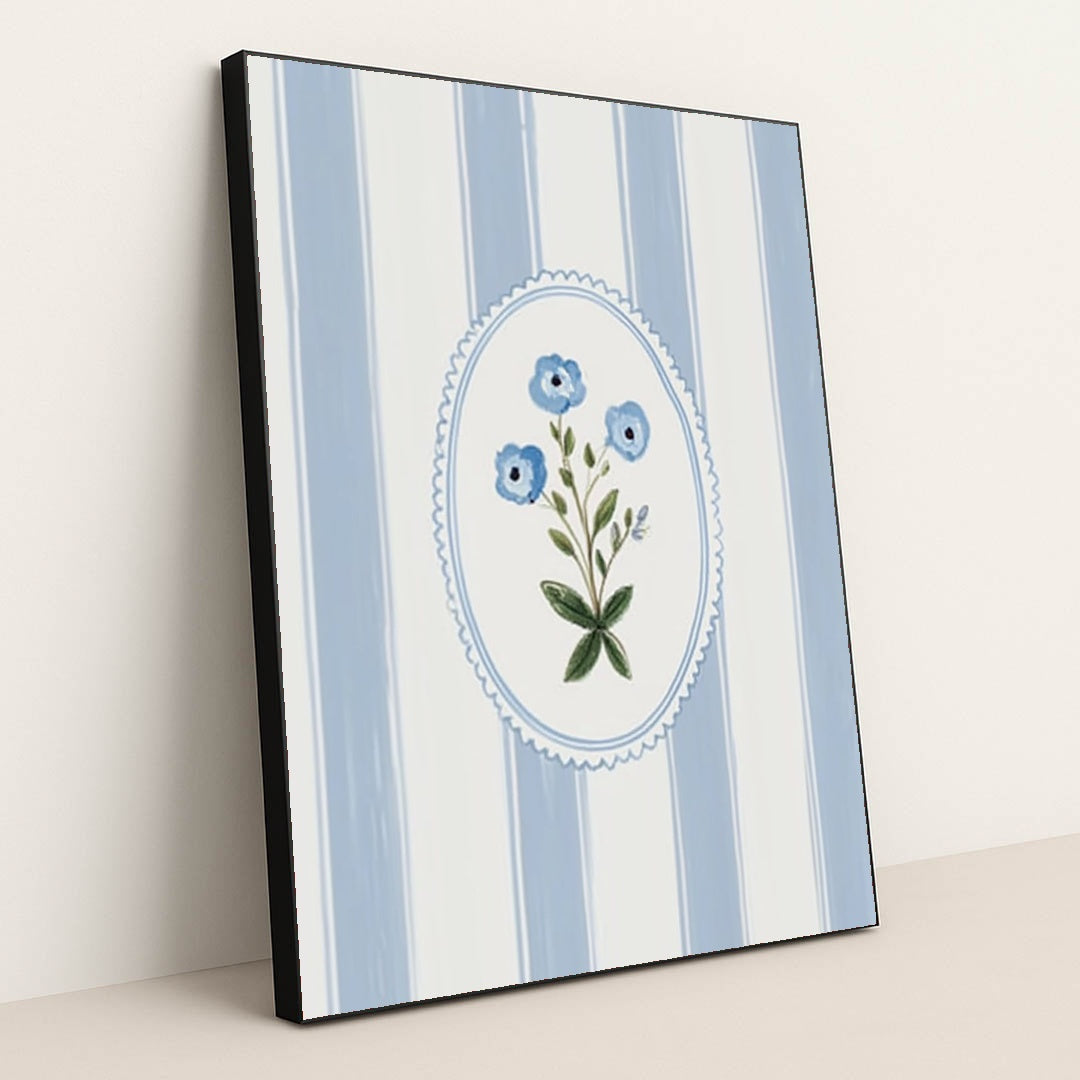 Forget-Me-Not by Lila Thorne - Black Frame Stretchiez