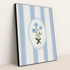 Forget-Me-Not by Lila Thorne - Black Frame Stretchiez