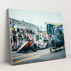 Formula 3 on the Grid – Macau by Chi Hang Leong - Silver Frame Stretchiez