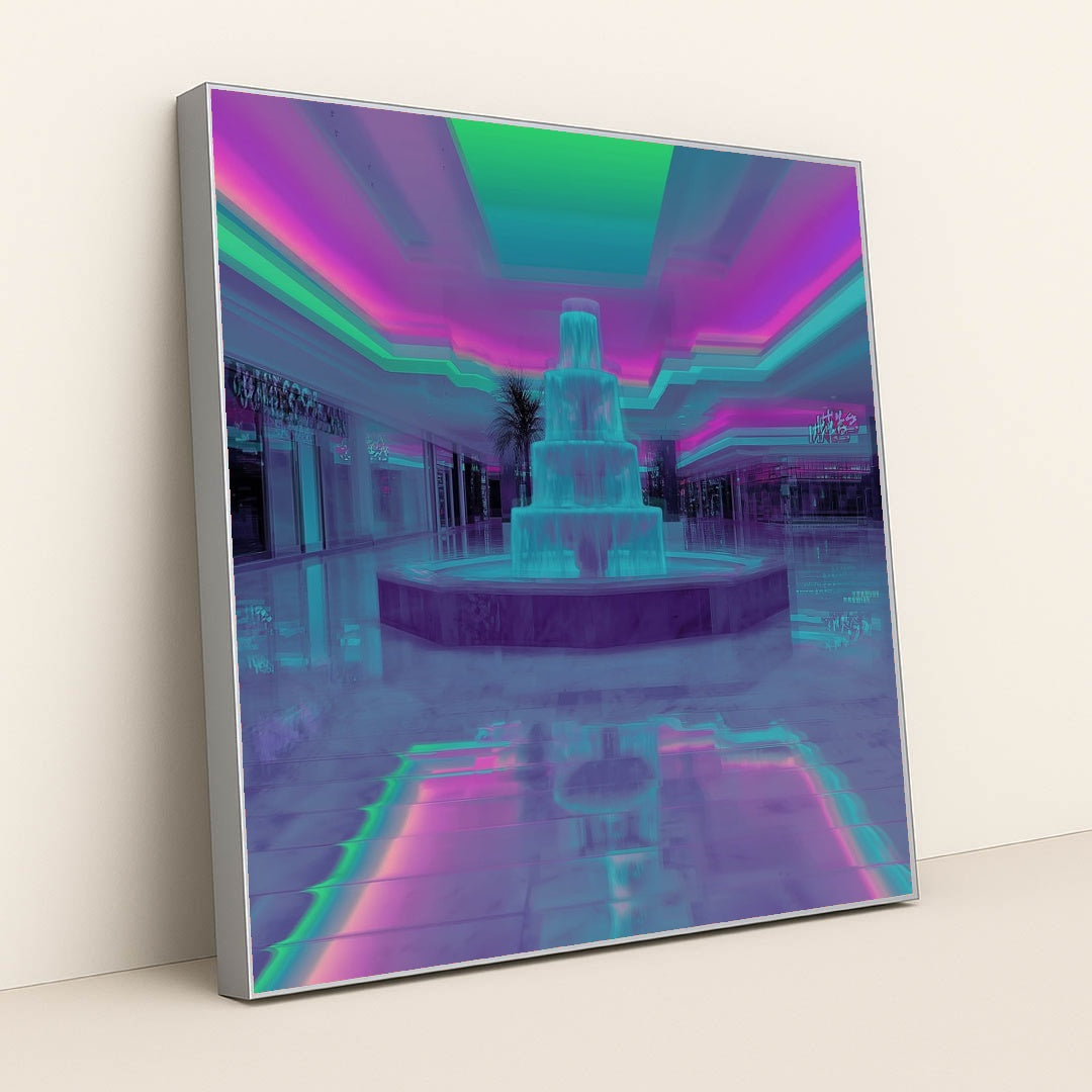 Fountain of Echoes by Jun Rei - Silver Frame Stretchiez