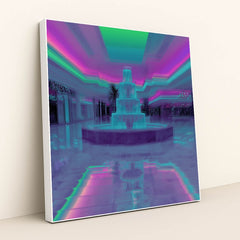 Fountain of Echoes by Jun Rei - White Frame Stretchiez