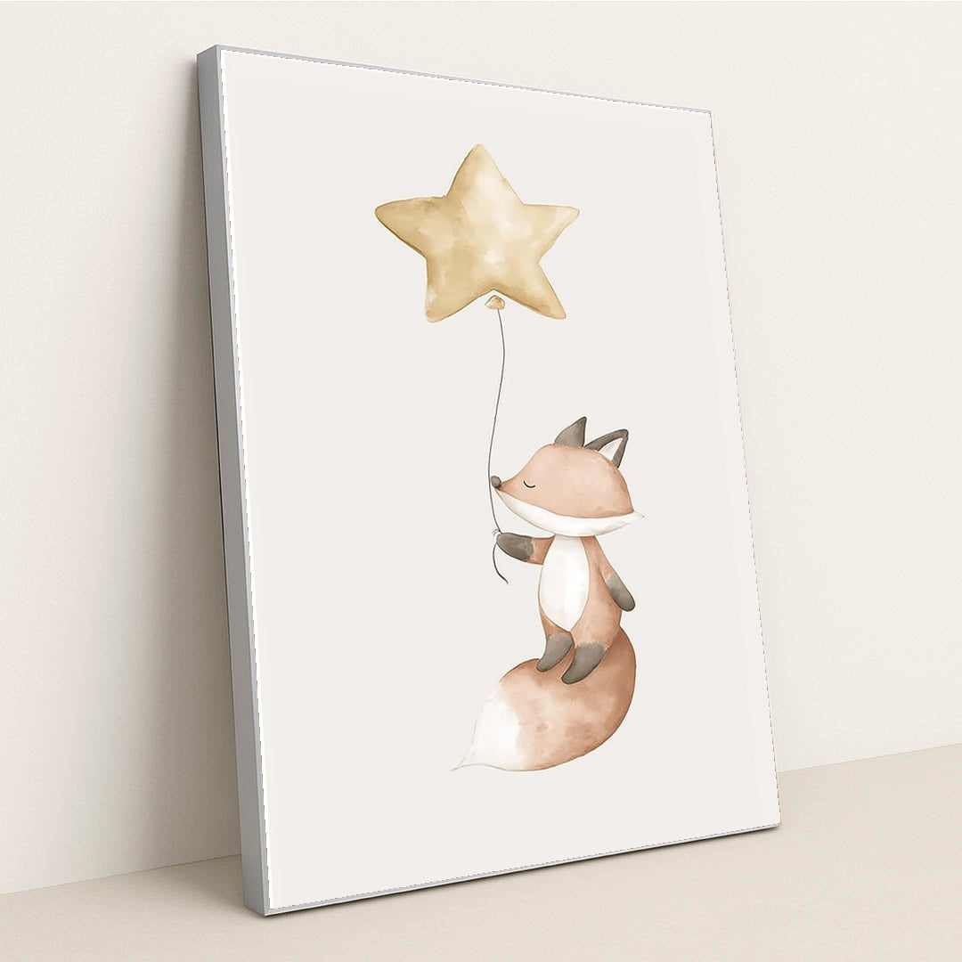 Fox and the Faded Star by Melissa King - Silver Frame Stretchiez