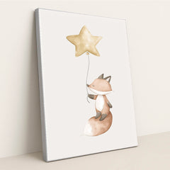 Fox and the Faded Star by Melissa King - Silver Frame Stretchiez