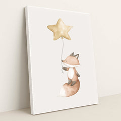 Fox and the Faded Star by Melissa King - White Frame Stretchiez