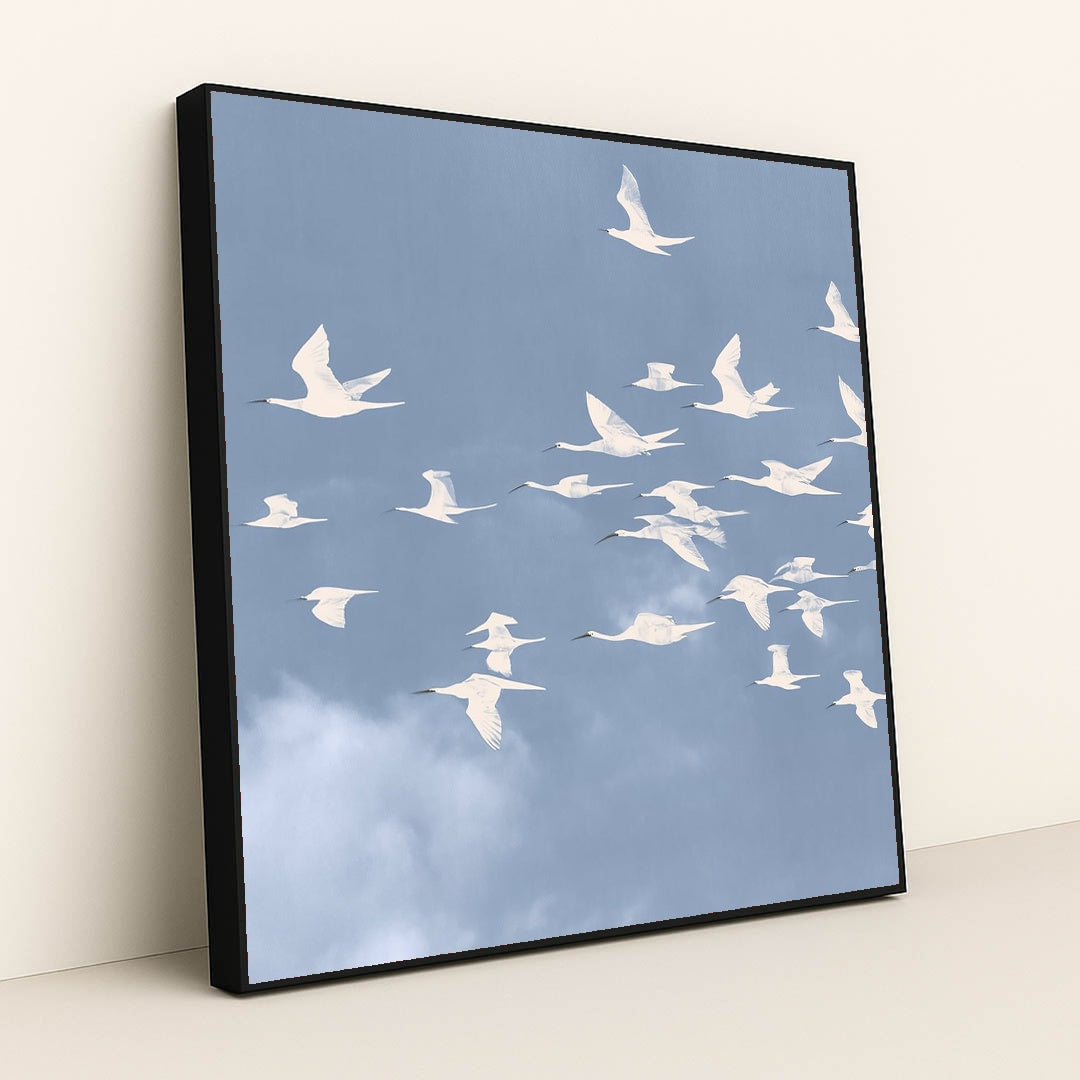 Freedom's Flight by Lila Thorne - Black Frame Stretchiez
