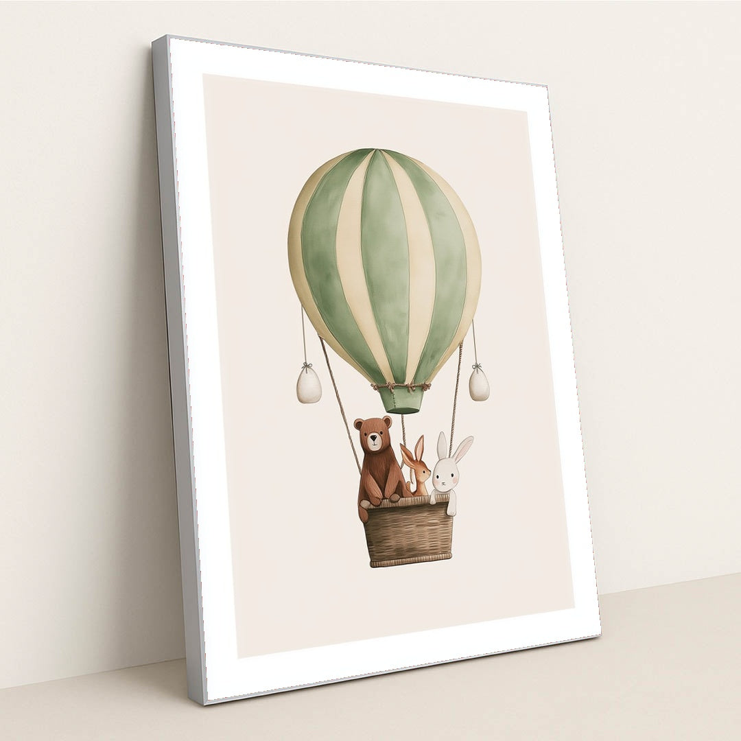 Friends in Flight by Melissa King - Silver Frame Stretchiez